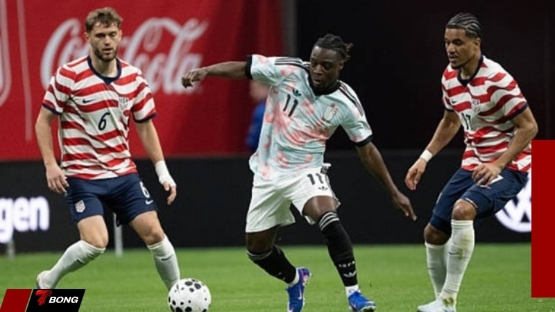 Cơn ác mộng mang tên Jeremy Doku với tuyển Mỹ